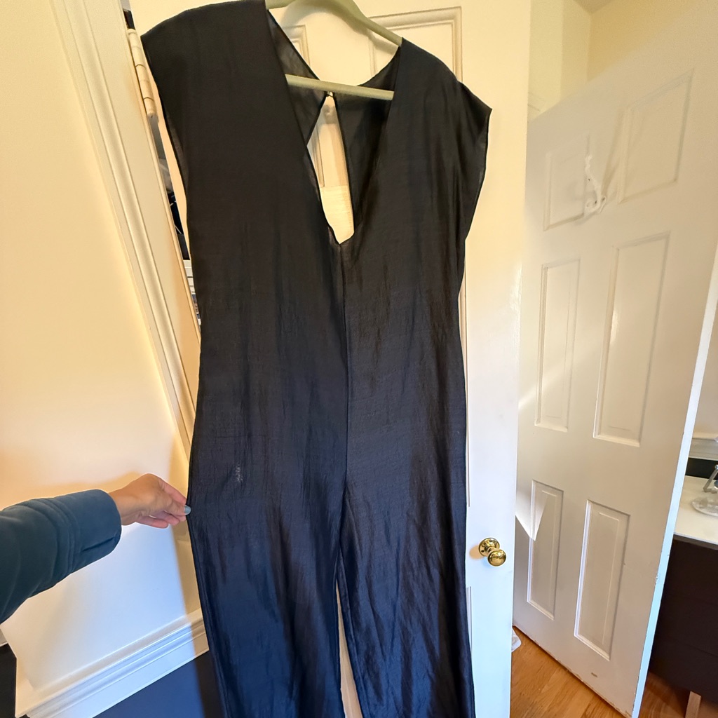 Pondichrie Navy Blue Romper